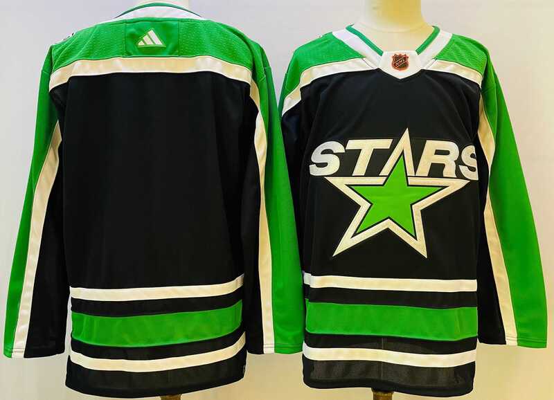 Men%27s Dallas Stars Blank 2022 Balck Reverse Retro 2.0 Stitched Jersey->detroit red wings->NHL Jersey